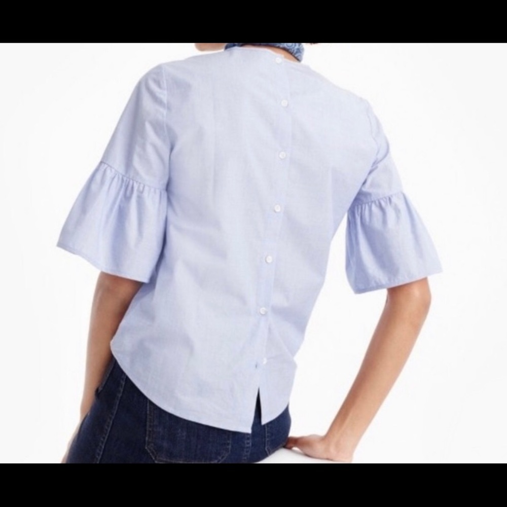 J. Crew button back top - Picture 2 of 8